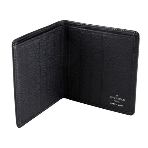 louis vuitton wallet men black|louis vuitton bifold wallet men.